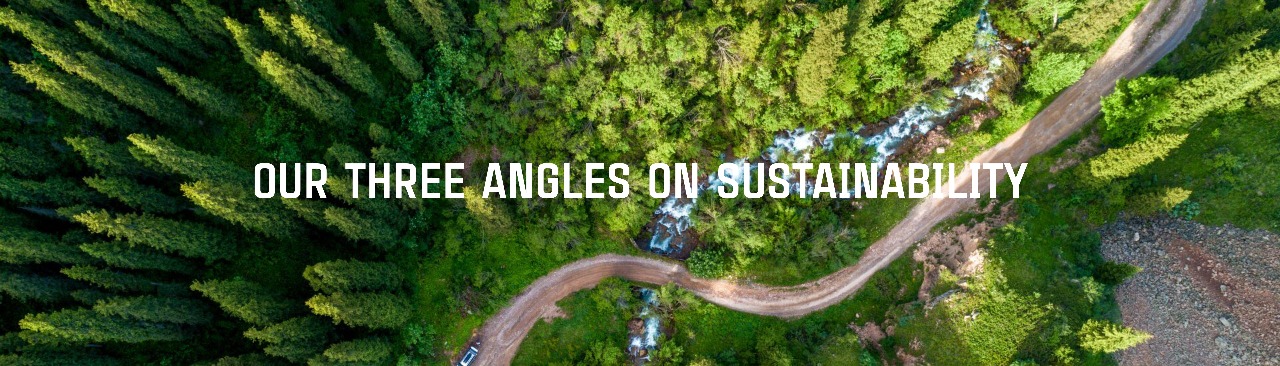 Our three angles on sustainability